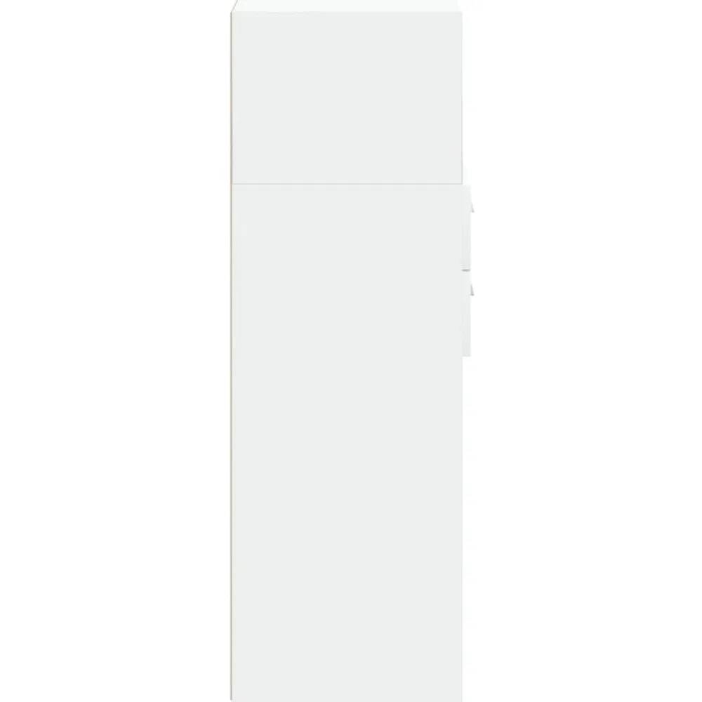vidaXL Aparador alto madera de ingeniería 40x42,5x124 cm Blanco Online