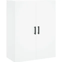 vidaXL Armarios Y Almacenamiento-Aparador alto madera contrachapada 69,5x34x180 cm
