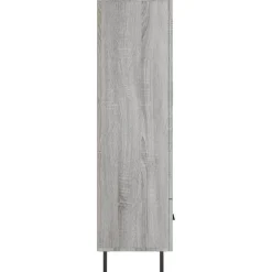 vidaXL Armarios Y Almacenamiento-Aparador alto madera de ingeniería 69,5x31x115 cm