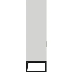 vidaXL Aparador alto madera contrachapada 60x35x125 cm Blanco Online