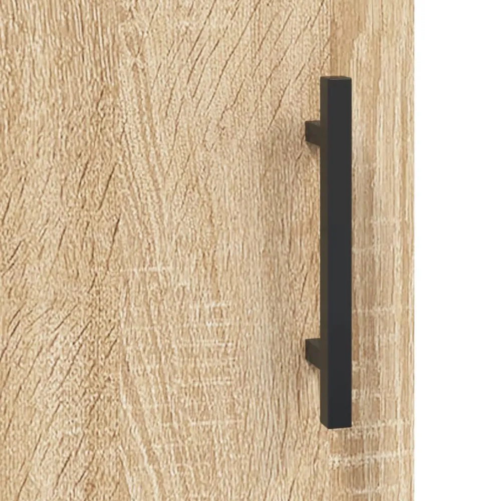 vidaXL Aparador alto madera de ingeniería 69,5x31x115 cm Roble Sonoma