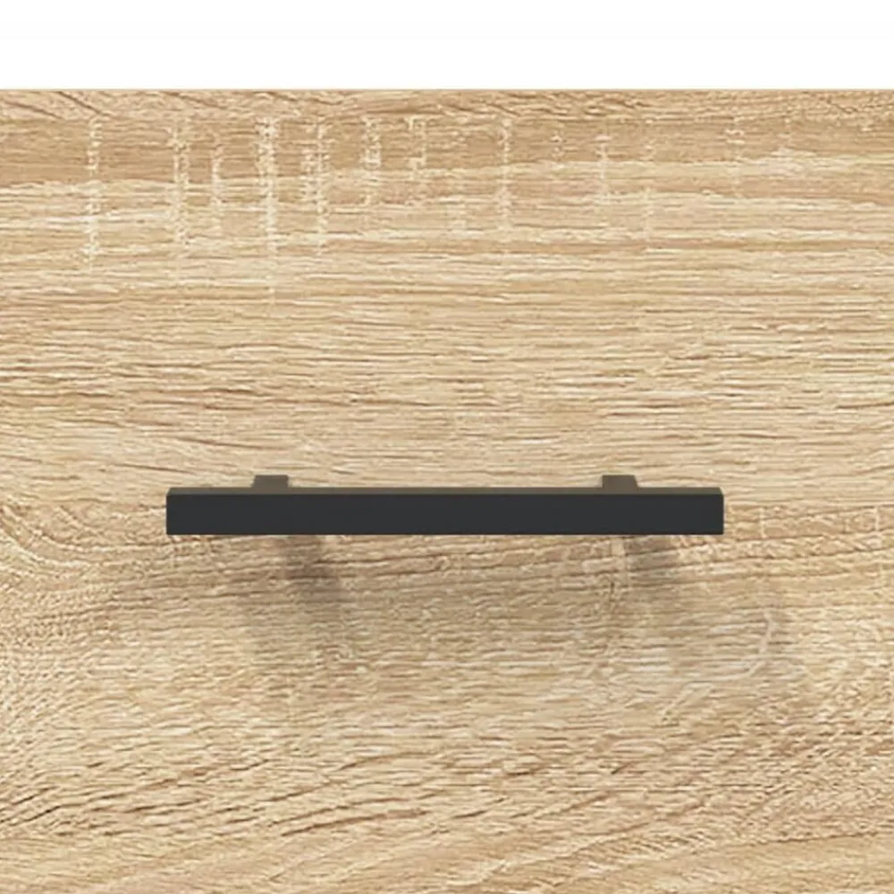 vidaXL Aparador alto madera de ingeniería 69,5x31x115 cm Roble Sonoma