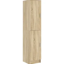 vidaXL Aparador alto 35 x 39 x 168 cm Roble Sonoma Clearance