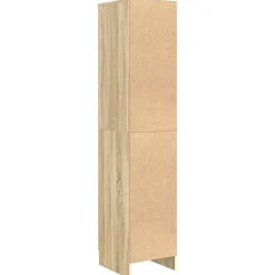 vidaXL Aparador alto 35 x 39 x 168 cm Roble Sonoma Clearance