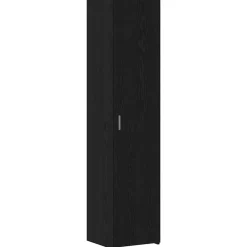 vidaXL Aparador alto 40 x 42,5 x 185 cm Roble negro Online
