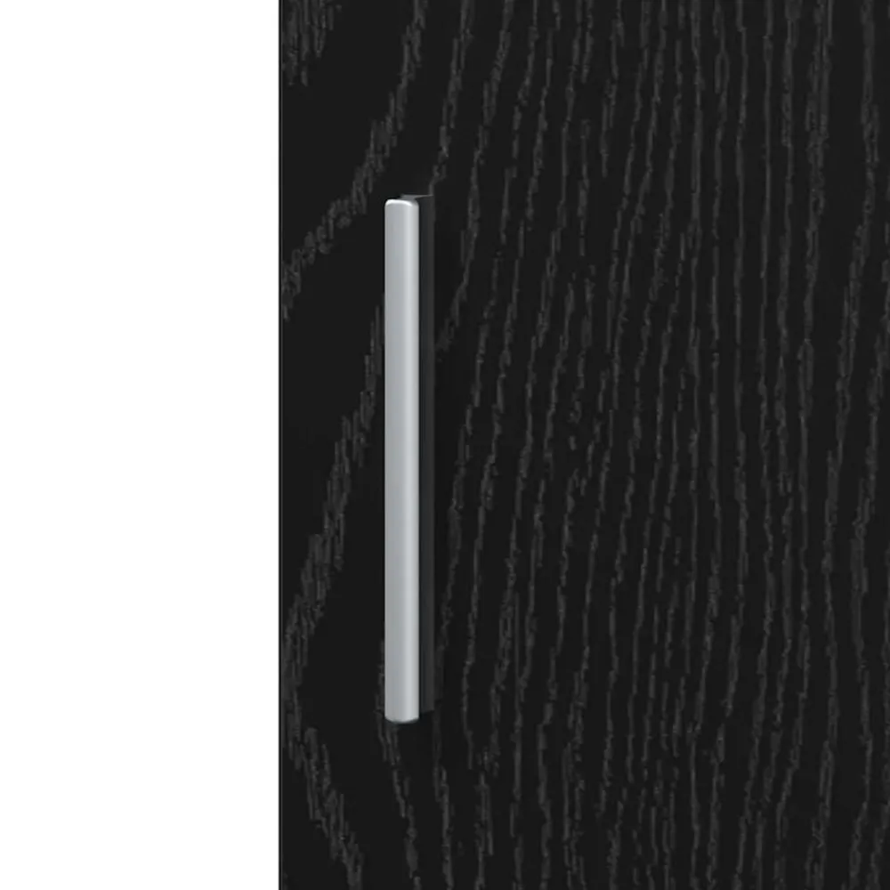 vidaXL Aparador alto 40 x 42,5 x 185 cm Roble negro Online