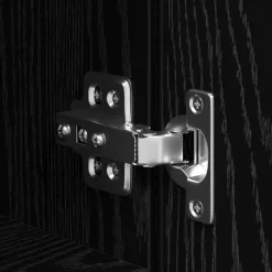 vidaXL Aparador alto 40 x 42,5 x 185 cm Roble negro Online