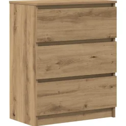 vidaXL Armarios Y Almacenamiento-Aparador Artisan Roble 60x35x76 cm Madera de ingeniería