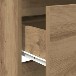vidaXL Armarios Y Almacenamiento-Aparador Artisan Roble 60x35x76 cm Madera de ingeniería