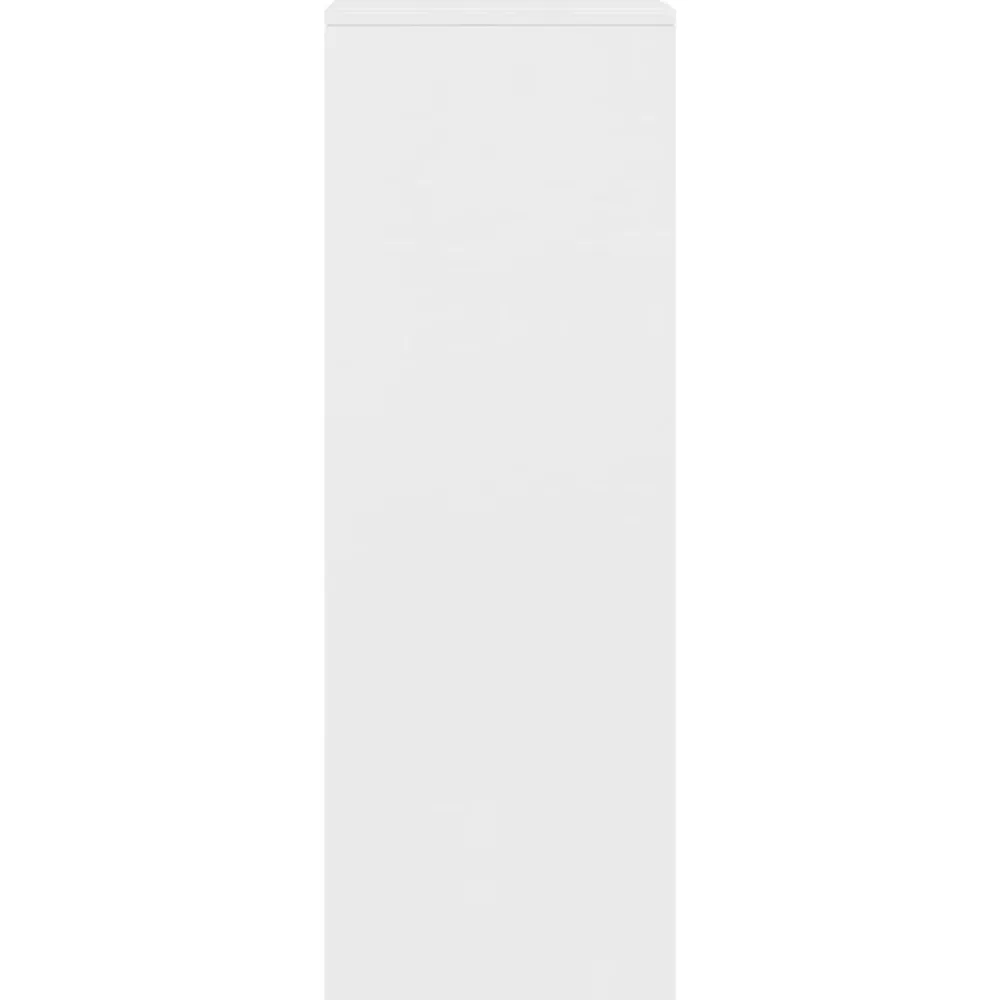 vidaXL Aparador con 6 cajones madera contrachapada 50x34x96 cm Blanco Discount