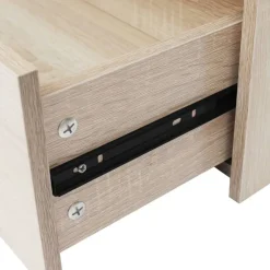 vidaXL Aparador con 4 cajones color 60x30,5x71 cm Roble Clearance