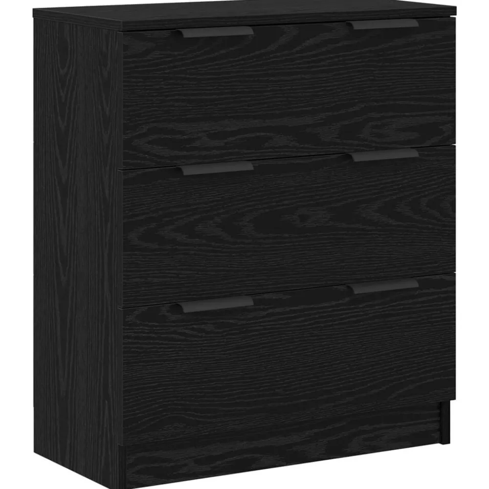 vidaXL Armarios Y Almacenamiento-Aparador con cajón 3 pcs 181 x 30 x 70 cm