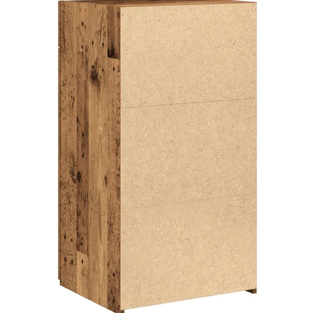 vidaXL Armarios Y Almacenamiento-Aparador con cajón Madera vieja 50 x 42,5 x 93 cm