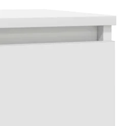 vidaXL Aparador con cajón 71x35x84 cm madera de ingeniería Blanco Online