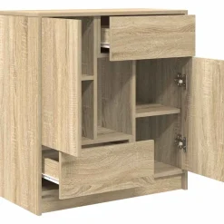 vidaXL Armarios Y Almacenamiento-Aparador con cajones y puertas 70,5x34x74,5 cm