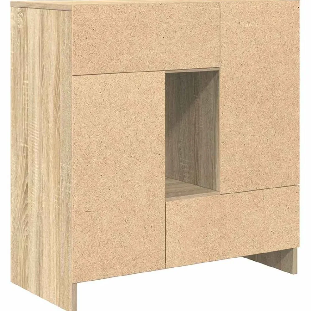 vidaXL Armarios Y Almacenamiento-Aparador con cajones y puertas 70,5x34x74,5 cm