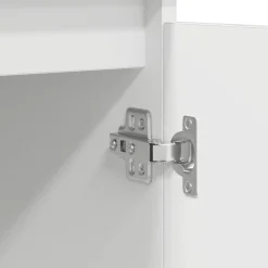 vidaXL Aparador con cajones 100,5x35x98,5 cm madera ingeniería Blanco Outlet