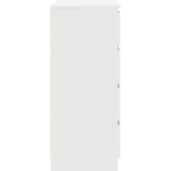 vidaXL Aparador con cajones 71x35x84 cm madera de ingeniería Blanco Hot