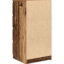 vidaXL Aparador con cajones madera vieja 37,5x35x99 cm Madera antigua Best