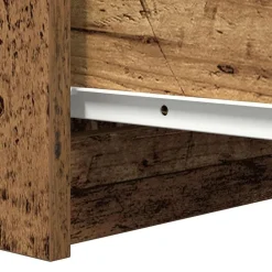 vidaXL Aparador con cajones madera vieja 37,5x35x99 cm Madera antigua Best