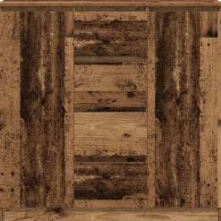 vidaXL Aparador con cajones madera vieja 100,5x35x98,5 cm Madera antigua Hot