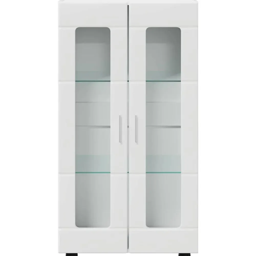 vidaXL Aparador con estante FLORIN 55,5 x 29 x 103 cm brillante Outlet