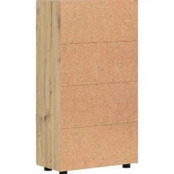 vidaXL Conjuntos De Muebles-Aparador con estante FLORIN Roble artesanal 55,5 x 29 x 103 cm