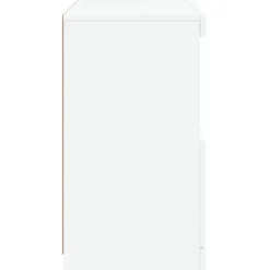 vidaXL Armarios Y Almacenamiento-Aparador con luces LED 60x37x67 cm