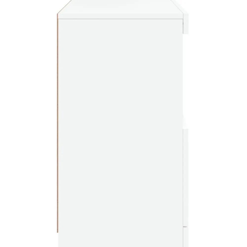 vidaXL Armarios Y Almacenamiento-Aparador con luces LED 60x37x67 cm