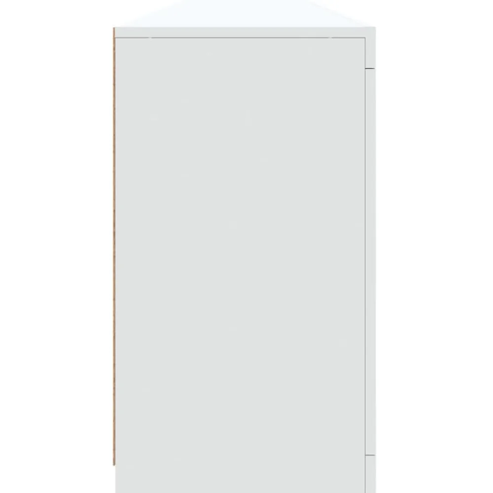 vidaXL Armarios Y Almacenamiento-Aparador con luces LED 283x37x67 cm