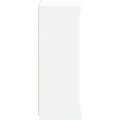 vidaXL Aparador con luces LED 60,5x37x100 cm Blanco Hot