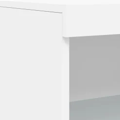 vidaXL Armarios Y Almacenamiento-Aparador con luces LED 181,5x37x100 cm