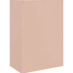 vidaXL Armarios Y Almacenamiento-Aparador de acero 67x39x95 cm