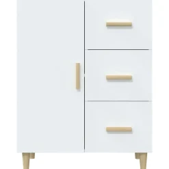 vidaXL Armarios Y Almacenamiento-Aparador de madera de ingeniería 69,5x34x90 cm