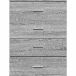 vidaXL Aparador de madera de ingeniería 60x39x80 cm Gris sonoma Online