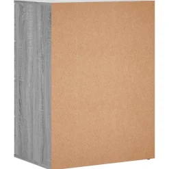 vidaXL Aparador de madera de ingeniería 60x39x80 cm Gris sonoma Online