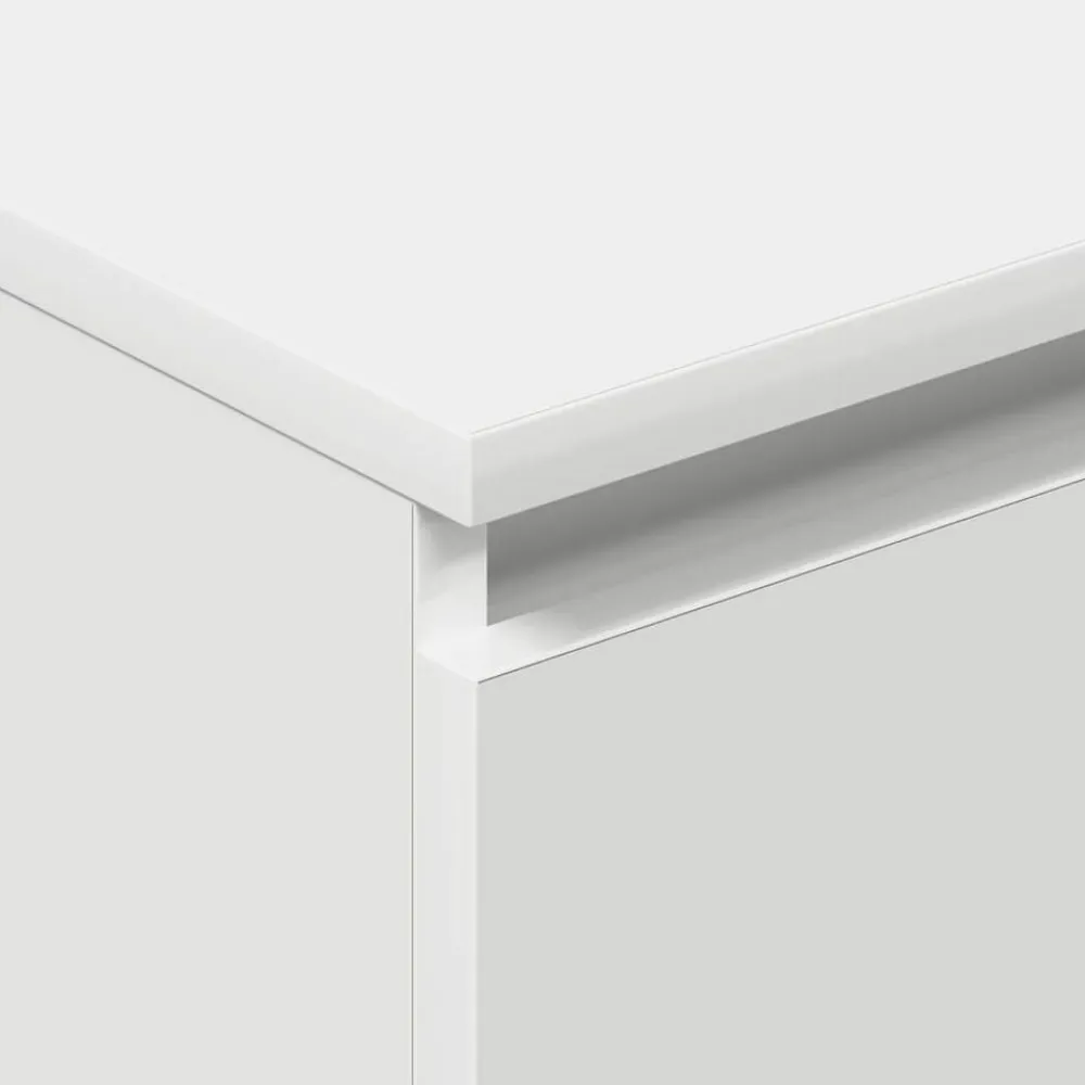 vidaXL Armarios Y Almacenamiento-Aparador de madera contrachapada 60x35x98,5 cm