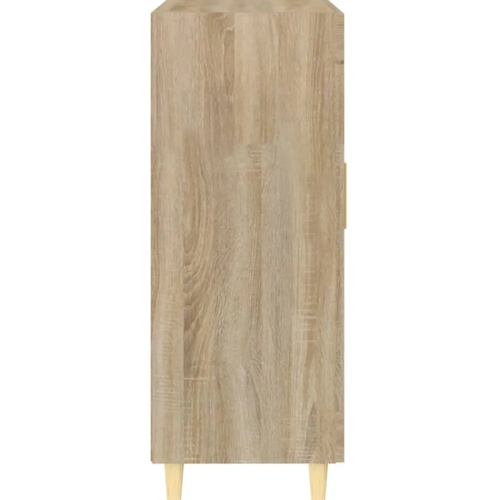vidaXL Aparador de madera de ingeniería 69,5x34x90 cm Roble Sonoma