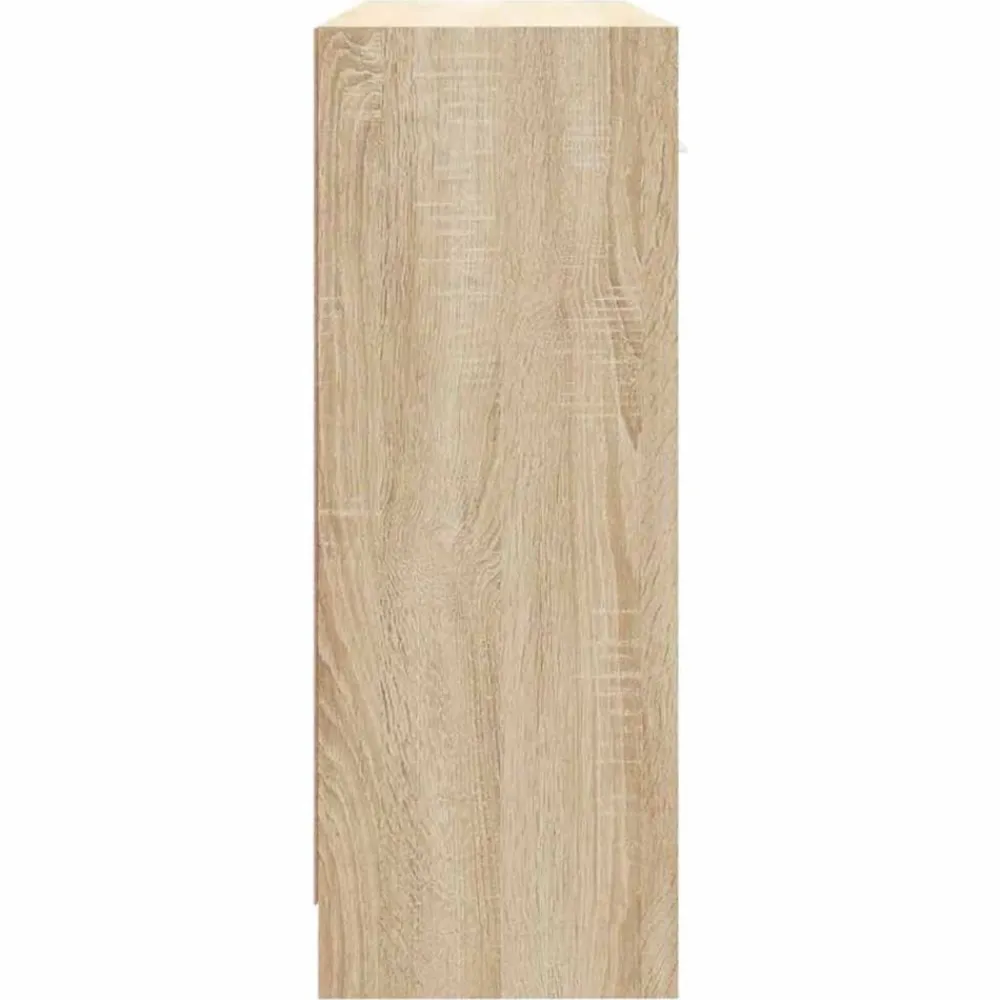 vidaXL Armarios Y Almacenamiento-Aparador de madera de ingeniería color 91x28x75 cm