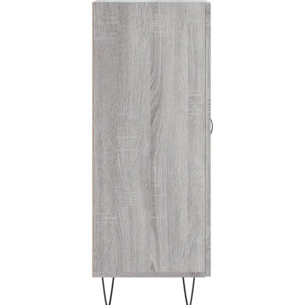 vidaXL Armarios Y Almacenamiento-Aparador de madera de ingeniería 69,5x34x90 cm