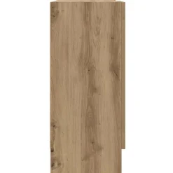 vidaXL Armarios Y Almacenamiento-Aparador de madera de ingeniería 120x30,5x70 cm