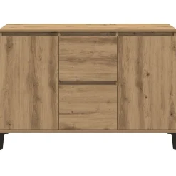 vidaXL Aparador de madera de ingeniería 102x35x70 cm Roble artisan Online