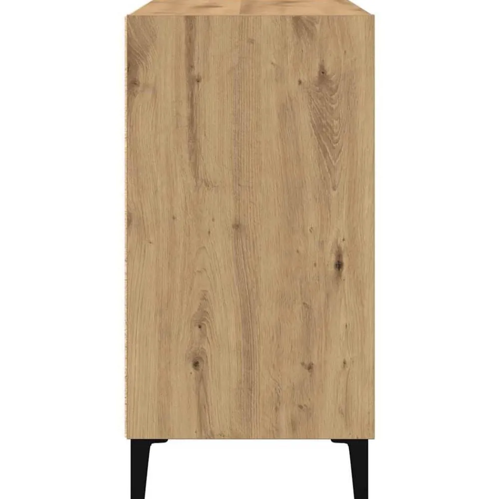 vidaXL Armarios Y Almacenamiento-Aparador de madera de ingeniería 103,5x35x70 cm