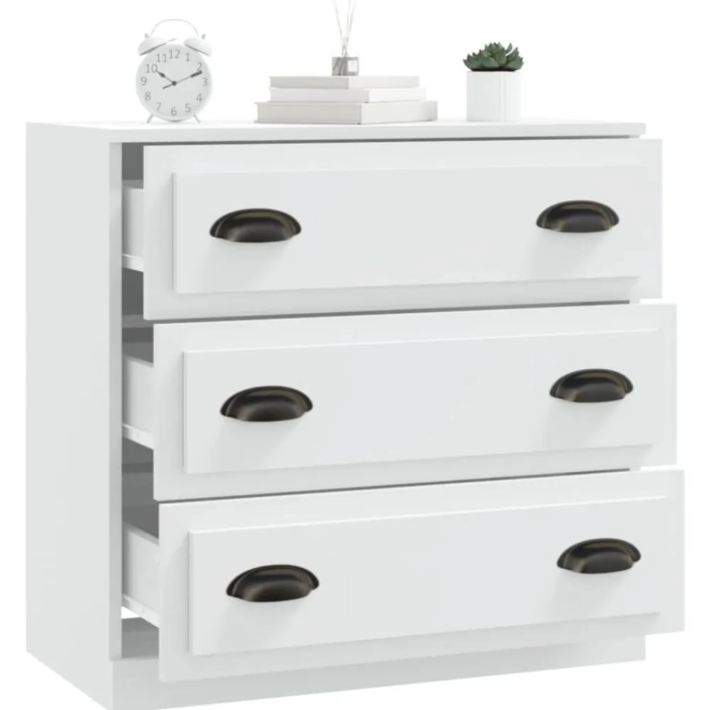 vidaXL Armarios Y Almacenamiento-Aparador de madera contrachapada 70x35,5x67,5 cm