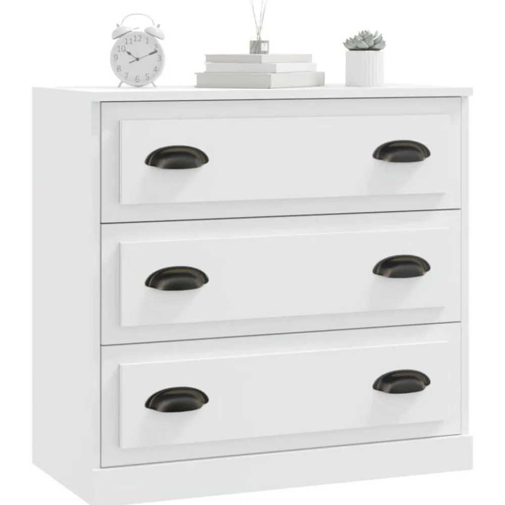vidaXL Armarios Y Almacenamiento-Aparador de madera contrachapada 70x35,5x67,5 cm