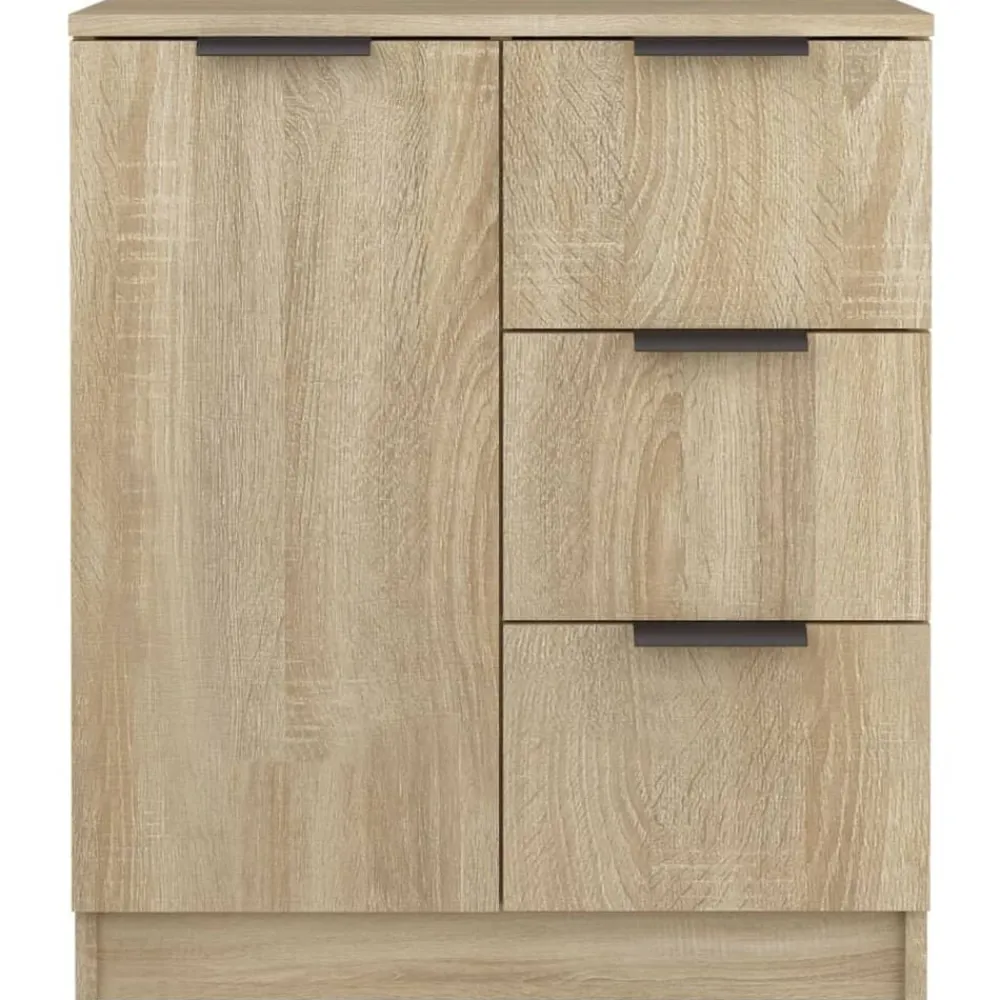 vidaXL Armarios Y Almacenamiento-Aparador de madera contrachapada color 60x30x70 cm