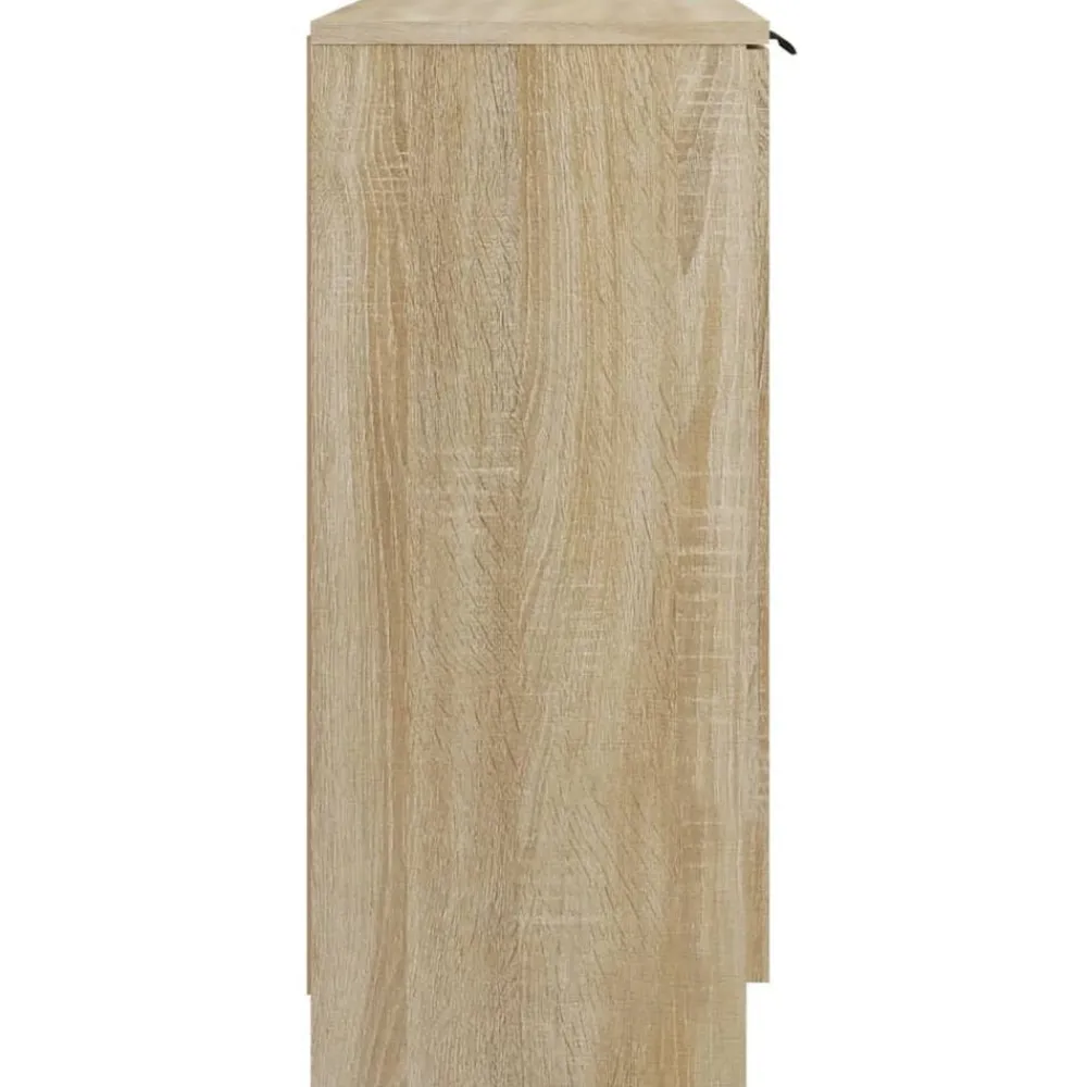 vidaXL Armarios Y Almacenamiento-Aparador de madera contrachapada color 60x30x70 cm