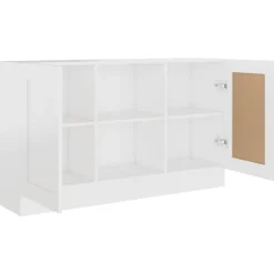 vidaXL Armarios Y Almacenamiento-Aparador de madera contrachapada 120x30,5x70 cm