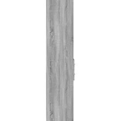 vidaXL Aparador de madera de ingeniería 30x42,5x185 cm Gris sonoma Hot