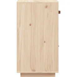 vidaXL Armarios Y Almacenamiento-Aparador de madera maciza de pino 34x40x75 cm